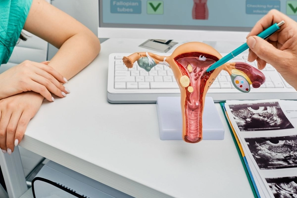 Kürtaj ve gebelik sonlandırma işlemleri öncesinde kadın üreme sistemi anatomisinin değerlendirilmesi.